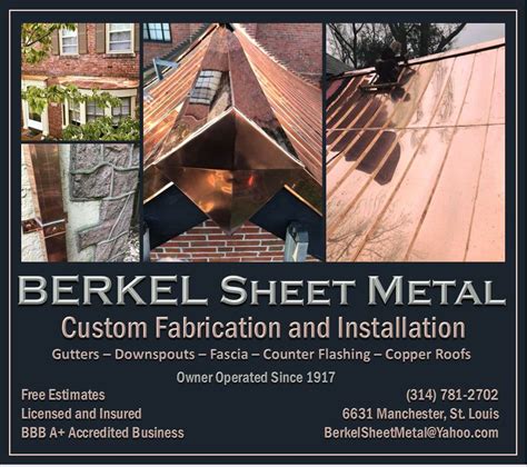 berkel sheet metal st louis|About .